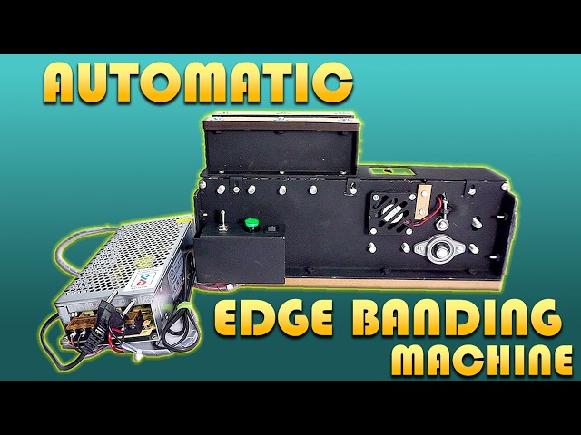Automatic Portable Edge Banding Machine for Plywood | Mechanical Engineering Project Ideas