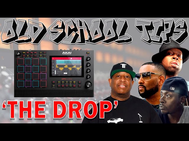 Akai MPC Tutorial. OLD SCHOOL technique "THE DROP" on the MPC Standalone for 90s Boom Bap goodness.