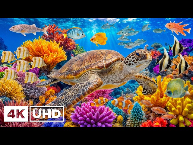 Dive Into the Mesmerizing Underwater Realm🐠Marvel at Sea Animal in The Best 4K ULTRA HD Ocean
