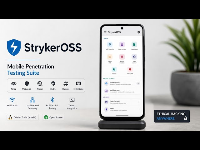📱 Turn Your Android into a Hacking Beast! 💥 StrykerOSS Full Setup & Overview 🛡️