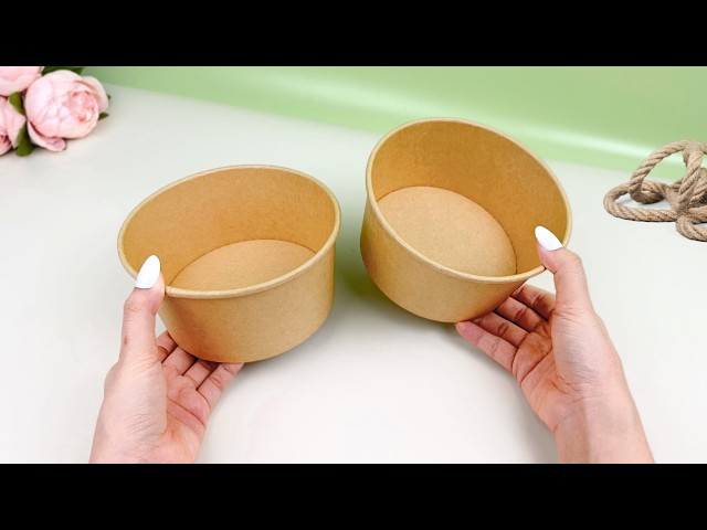 I Collect Disposable Food Containers and Turn Them Into These!😍 5 DIY Ideas