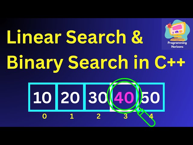 Linear Search & Binary Search in C++ | DSA for Beginners