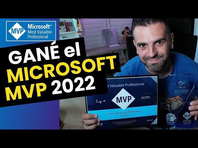 Awarded Microsoft Most Valuable Professional (MVP) 2022 in Developer Technologies