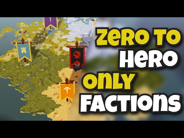 🔴Zero to Hero , BUT ONLY ROYAL FACTIONS! FRESH START!