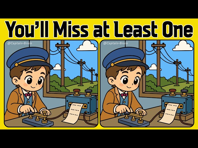 You’ll Miss at Least One in These Tricky Spot the Difference Puzzles! (A Bit Tricky)