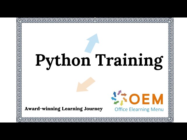 Python Training Opleiding Cursus – Klaar om Python Developer te worden?