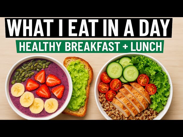 Clean Eating Day! 🌿 Healthy Breakfast and Lunch Recipes