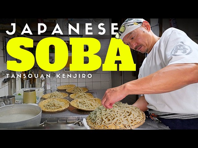 Behind the Counter at a local Japanese Handcrafted Soba Restaurant in Asakusa