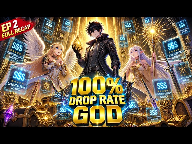 He Awoke The SSS-Rank 100% Drop Rate System In A Brutal World | Full Story Manhwa Recap Episode 2