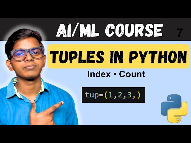 Python Tuples in Telugu | AI/ML Course for Beginners | Karma Batch EP-7