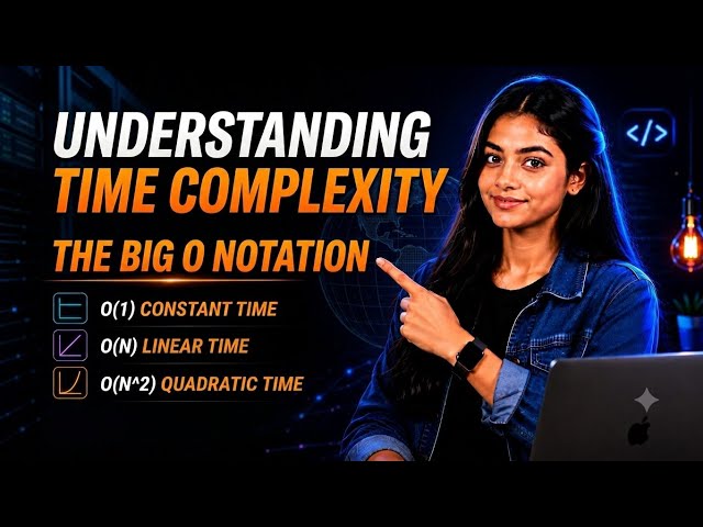 Time Complexity in DSA Part 1 | Big O Notation Explained for Beginners