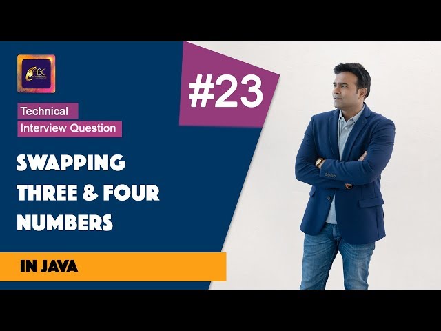 Swapping  three variables in Java | Swapping  four variables in Java | ABC