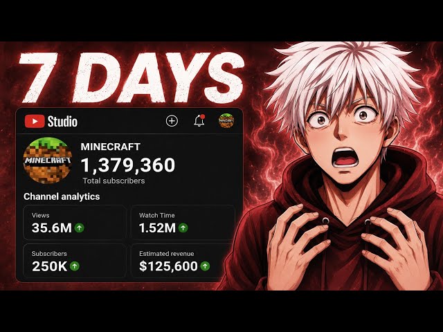 7 Days Minecraft Shorts Challenge (Results 🔥) 