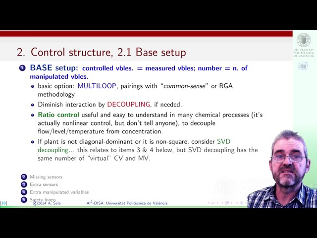 Decentralized control, the grand scheme (3/4): control structures, summary of options