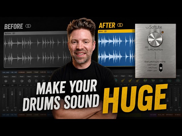 3 Mixing Moves That Make Drums Sound Massive