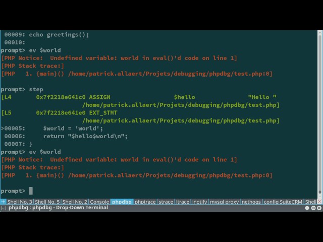 DrupalCon Baltimore 2017: Advanced debugging techniques