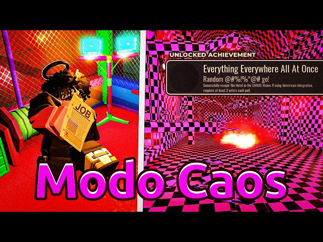 I beat the NEW CHAOTIC MODE in DOORS and WON the DIFFICULT BADGE!!