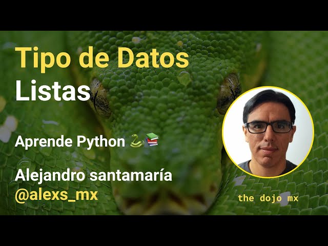 Aprende Python 🐍📚 Ep - 15 Listas