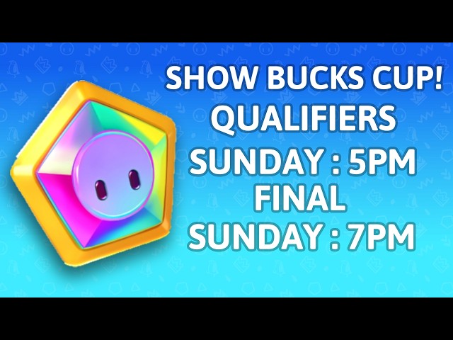 SHOWBUCKS CUP! Fall guys cup in customs!