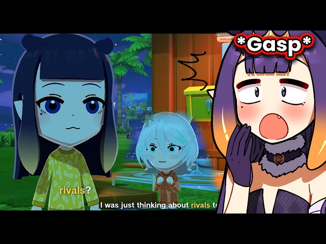 Ina made Mii Ina so accurate, she already got a rival on day one because that’s just what rivals do