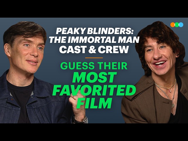 Cillian Murphy, Barry Keoghan & More Guess Their Film with the Most Letterboxd Fans (Peaky Blinders)