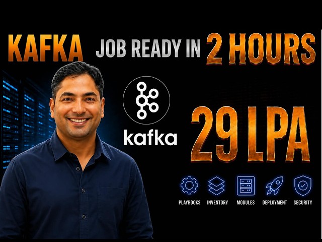 29 LPA DevOps Job? Master Kafka in 2 Hours!