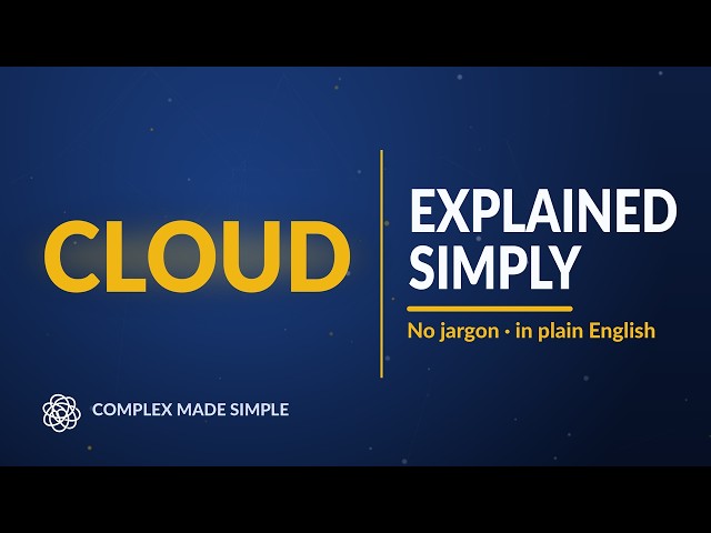 Cloud Explained Simply | For People in a Hurry