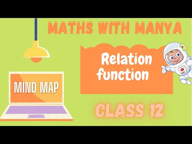 MIND MAP | RELATION FUNCTION | CLASS 12 #class12 #boards #cbse #relationfunction #mindmapclass12