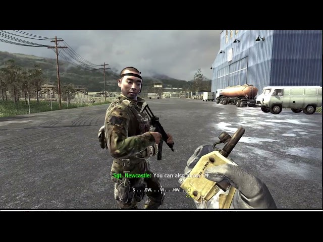 CoD4 MW (2007): Return to Alpha - Training F.N.G