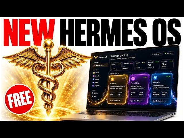 NEW Hermes Agent Web UI is INSANE!