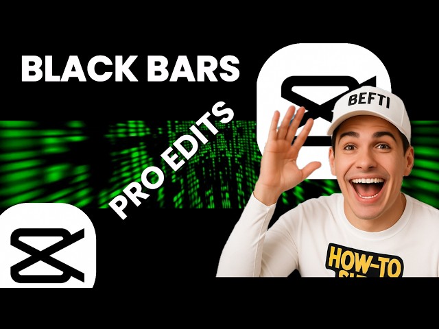 How to Make 3 Black Bars Cinematic Intros in CapCut |Step by Step Guide | Capcut Tutorial