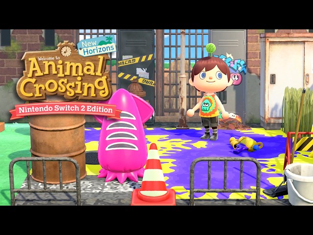 Splatoon MINI BUILD in Animal Crossing New Horizons Nintendo Switch 2 Edition