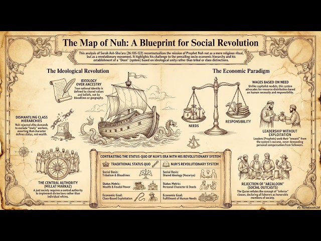 Surah 26 - Ayat 105-122 | The Class Struggle of Noah and the Rupture of Aristocratic Privilege