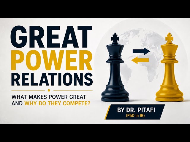 Great Power Relations Explained | Why Do Great Powers Compete? | CSS & IR | Dr. Pitafi