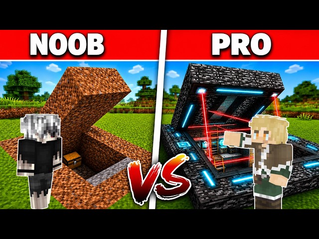 BASE NOOB VS BASE PRO 😱 BATALLA DE CONSTRUCCIONES #1