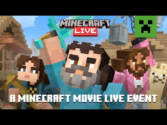 Minecraft LIVE – March 2025: A Minecraft Movie Live Event