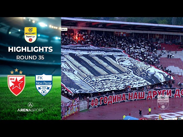 Crvena Zvezda - Novi Pazar 1:2 | MOZZART BET SUPERLIGA SRBIJE (35. kolo) | 09. maj 2026.