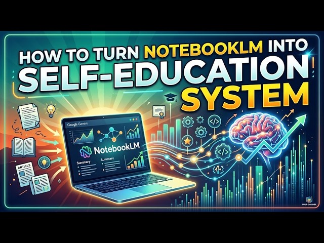 How to Turn NotebookLM Into a Self Education