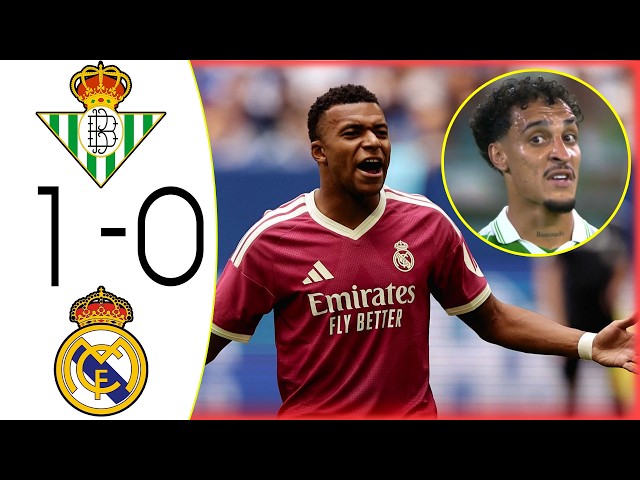 Real Madrid vs Real Betis 0-1 | MBAPPE Penalty MISS | Highlights & Goals 2026