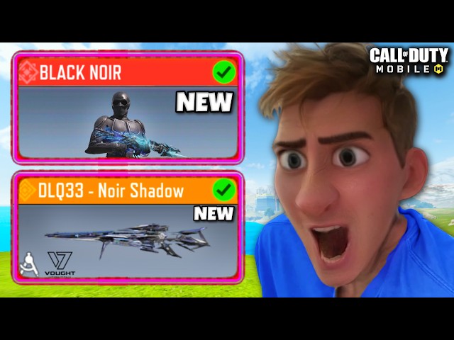 *NEW* LEGENDARY DLQ + BLACK NOIR GAMEPLAY LIVE 🤯COD MOBILE