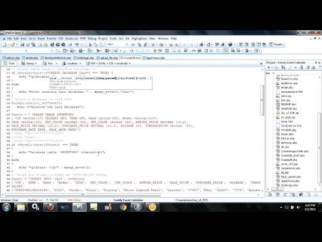 Joy of PHP Source Code tour