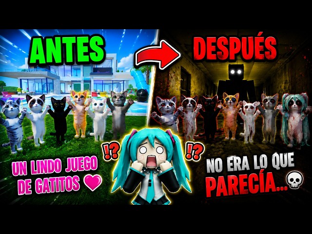 😨 I shouldn't have entered this kitten game on Roblox...