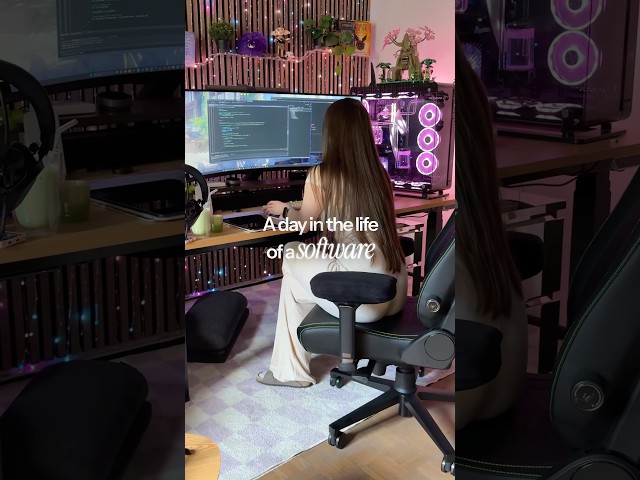 A day in the life of a software engineer #coding #programming #dayinthelife