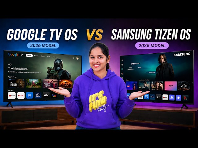 Google TV vs Samsung Tizen OS | Which TV OS is Better in 2026?