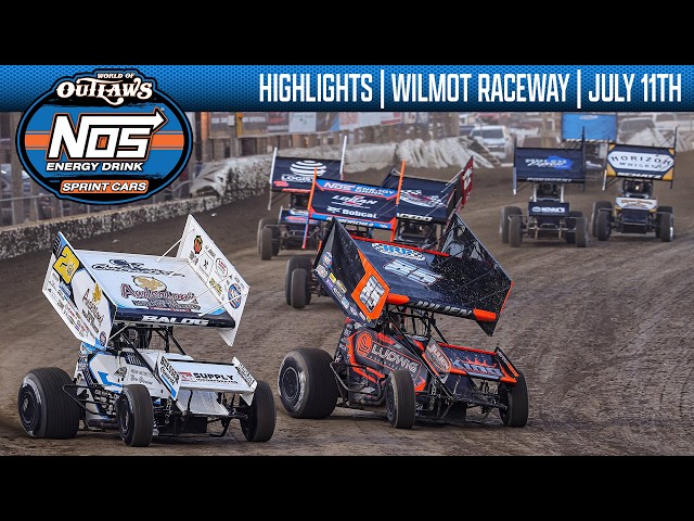 World of Outlaws NOS Energy Drink Sprint Cars | Wilmot Raceway | July 11, 2026 | HIGHLIGHTS