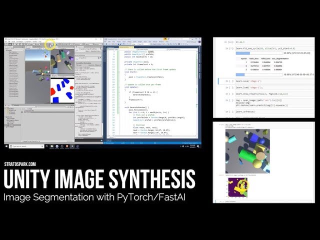 Generating Synthetic Data for Image Segmentation with Unity and PyTorch/fastai