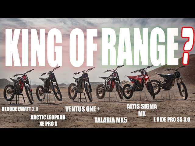 Which Small Electric Dirt Bike is the KING of Range?? (Surprising Results)
