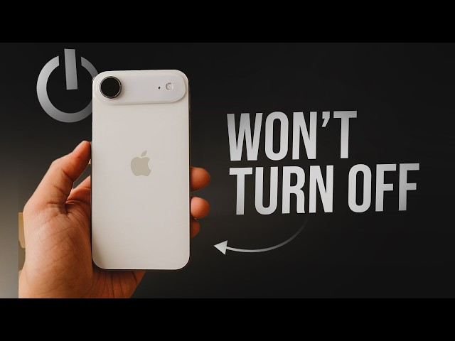 How to Fix iPhone Won’t Turn Off