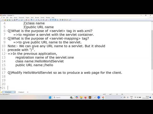 15. Advanced Java 13-NOV-24 | Ashok IT