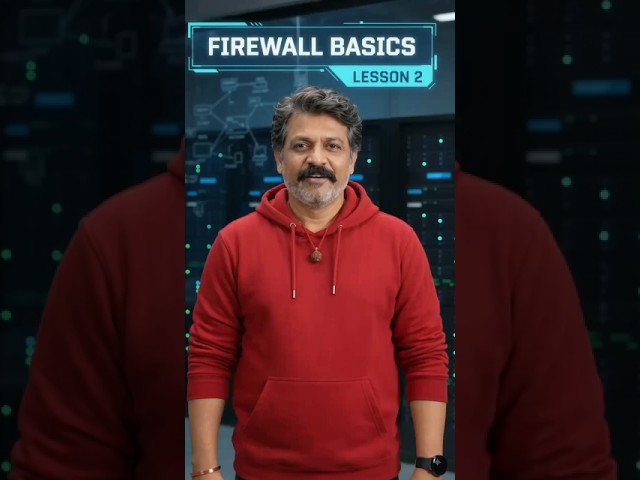 Firewall Basics – Lesson 2 | How Firewalls Control Network Traffic | Tamil IT Tutorial